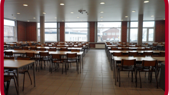 Schoolrestaurant voor het ontmoetingscentrum De Kappaert