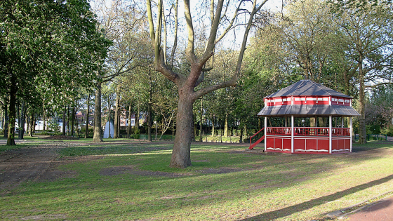 gemeentepark kiosk archieffbeeld 2002