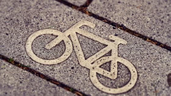 icoon fiets fietspad fietsbrug