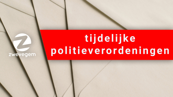tijdelijke politieverordeningen