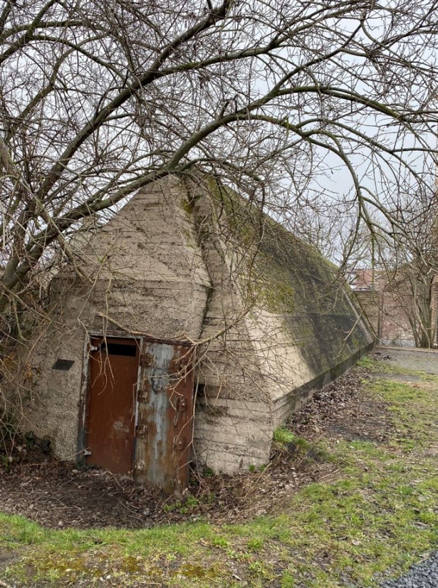 De bunker op Transfo Zwevegem